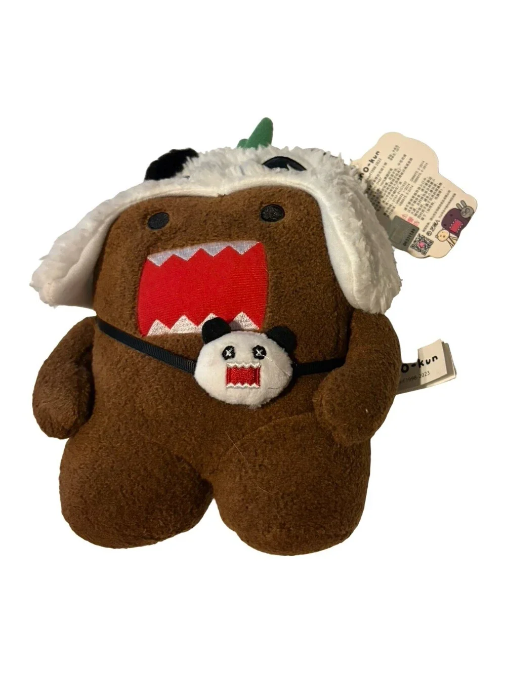 Domo-kun Panda Plush Stuffed Animal  Animation Collectible 2021 New